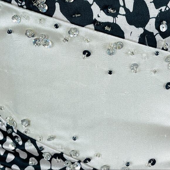 Night Moves animal print mermaid flare trumpet prom dress formal - Picture 7 of 16